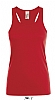 Camiseta Mujer Justin Sols - Color Rojo